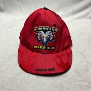 Hall Bro Dodge Raminator Monster Truck signed ballcap from 2005